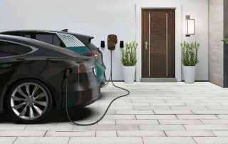 installing an electric vehicle charger for two cars